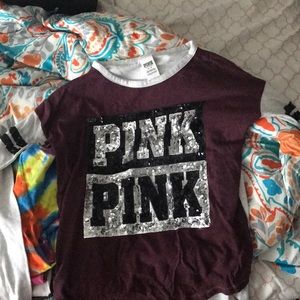Pink long sleeve shirt